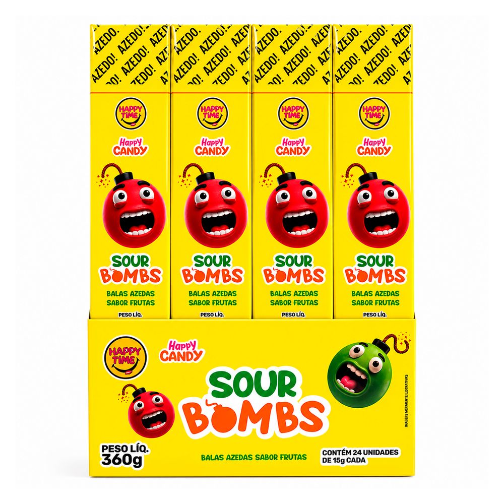 Bala Happy Din Sour Bombs 24x15g-2-